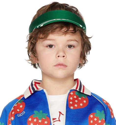 gucci visor kids|gucci winter hats and scarves.